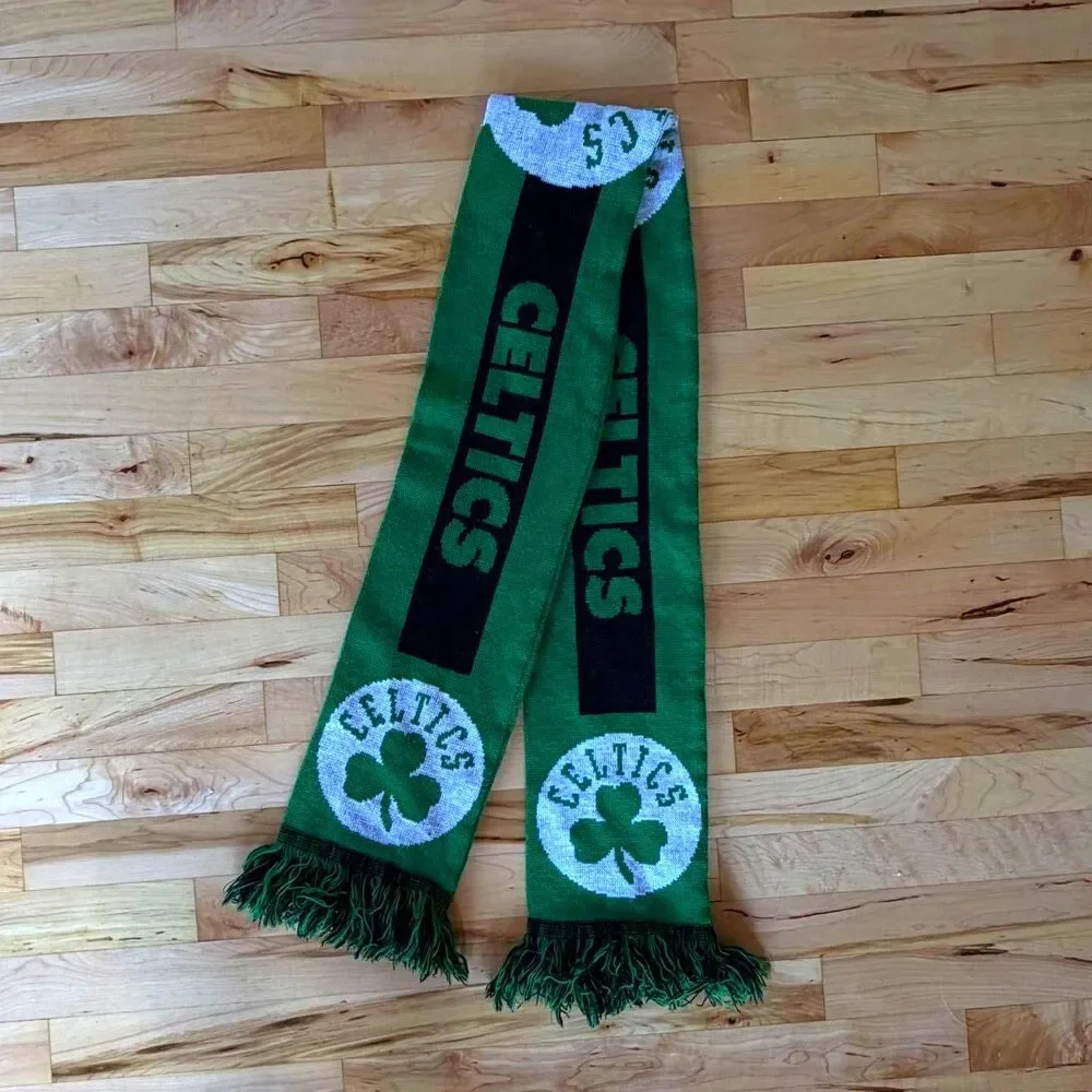 Discontinued Boston Celtics ’47 Brand Baker Knit Scarf ☘️